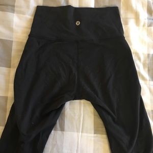 lululemon Wunder Under hi-rise leggings, size 4